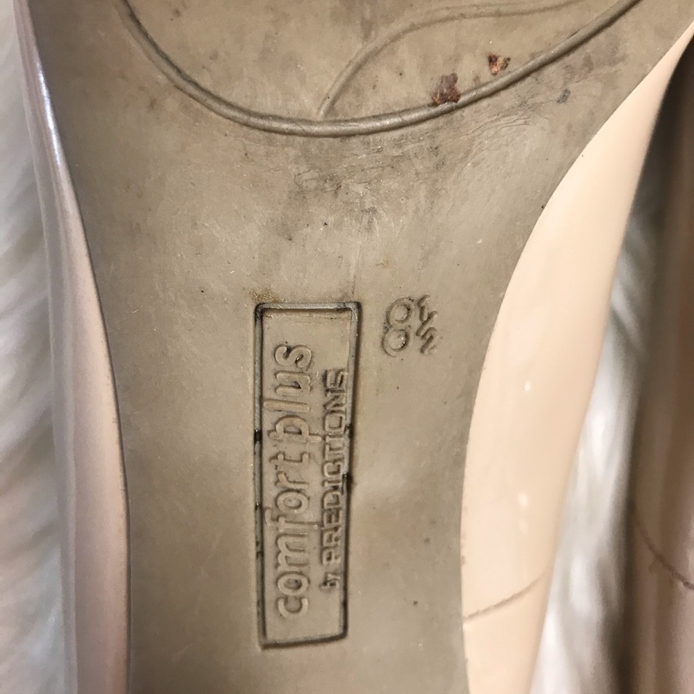 [Comfort Plus] Nude Round Toe Heel - Picture 7 of 7